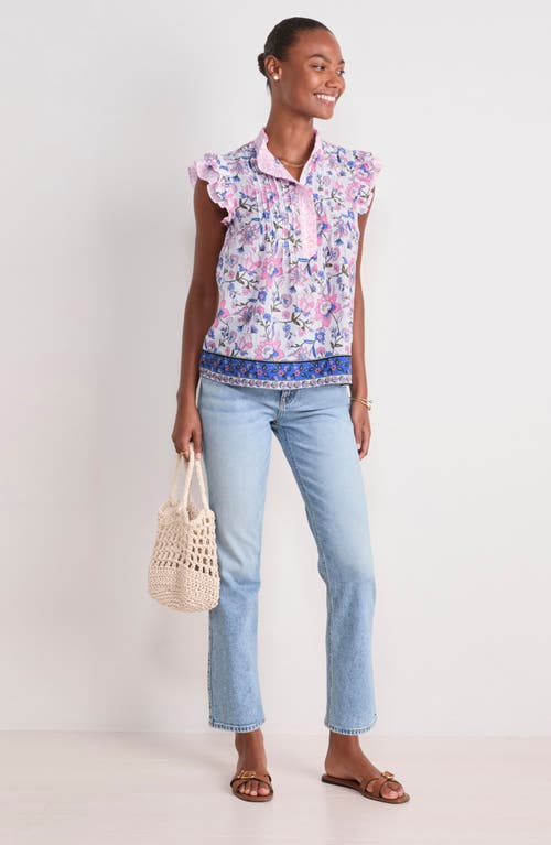 Vineyard Vines Thalia Flutter Sleeved Top