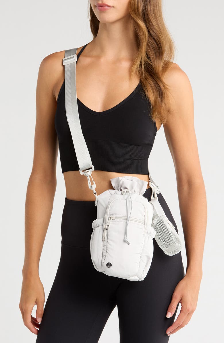 Zella Water Bottle Crossbody Bag, Alternate, color, Moonbeam