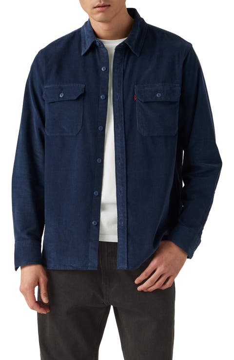 Jackson Worker Cotton Corduroy Overshirt