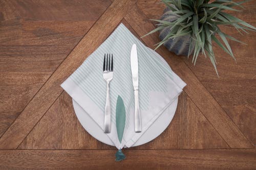 C & F Home C&f Home Tassel And Stripes Fish Napkins Set Of 6 In Blue