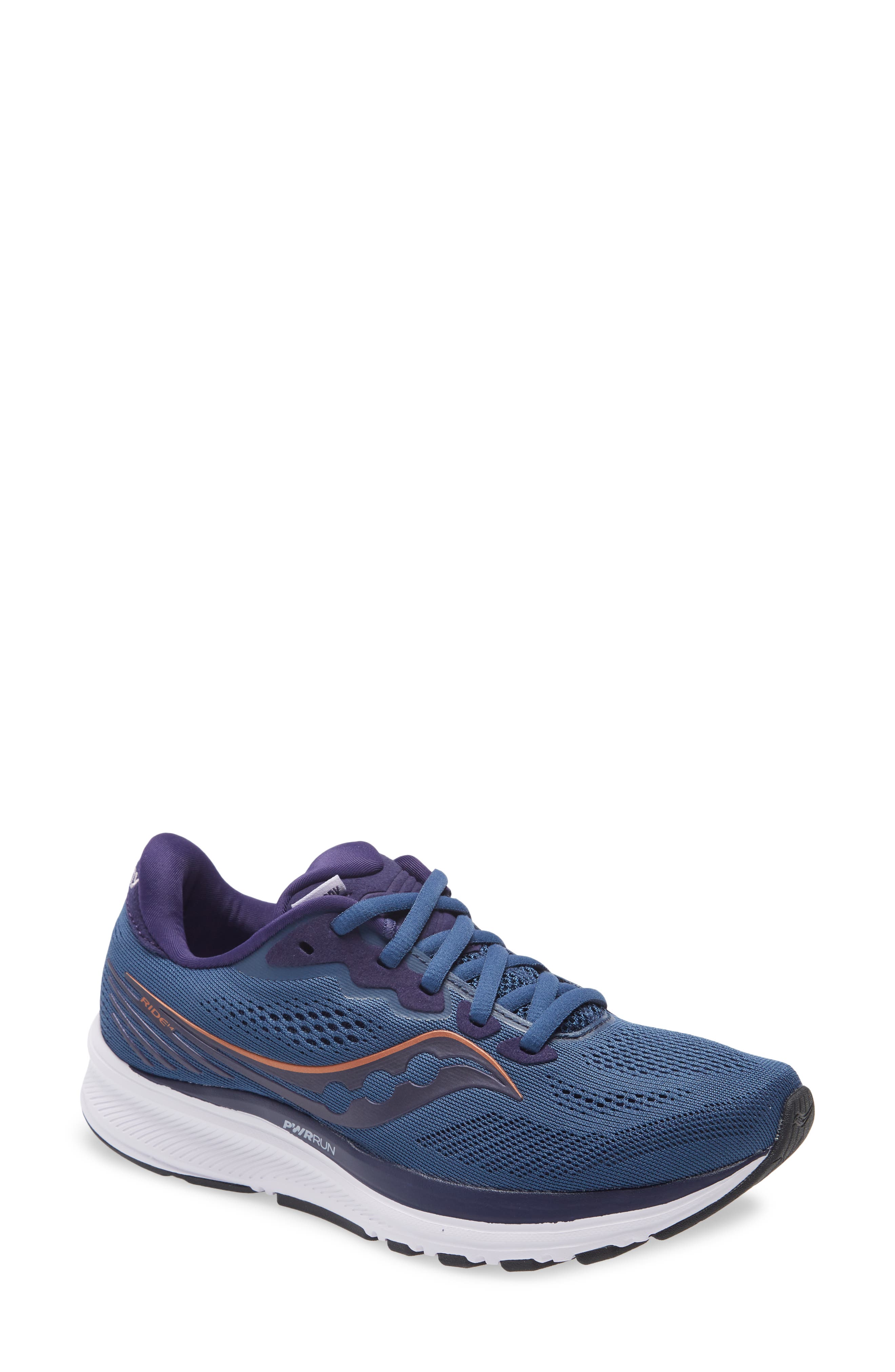 Ride 14 Running Shoe, Main, color, MIDNIGHT/ COPPER