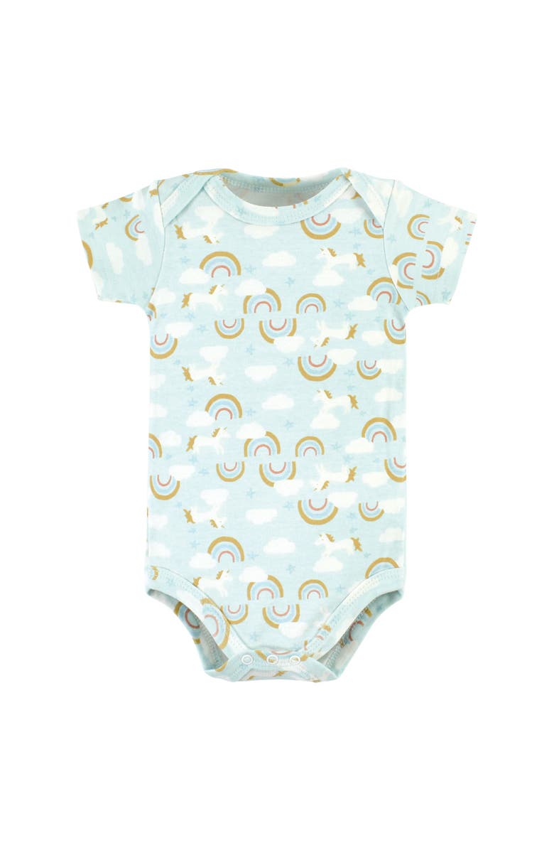 Hudson Baby Soft Cotton Layette Collection, Alternate, color, Magical Rainbow
