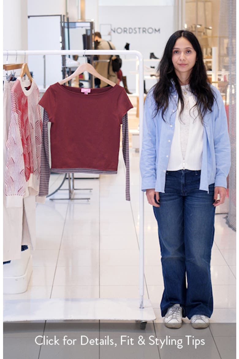 Layered Stretch-Cotton T-Shirt video