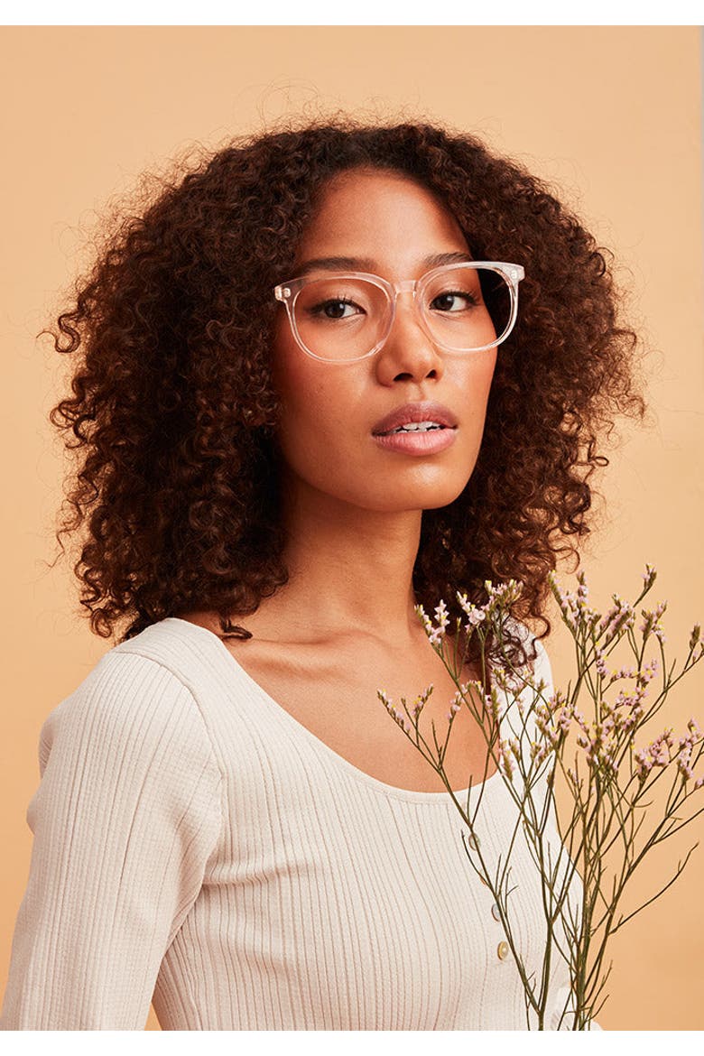 Adara Blue Light Glasses, Alternate, color, Grey