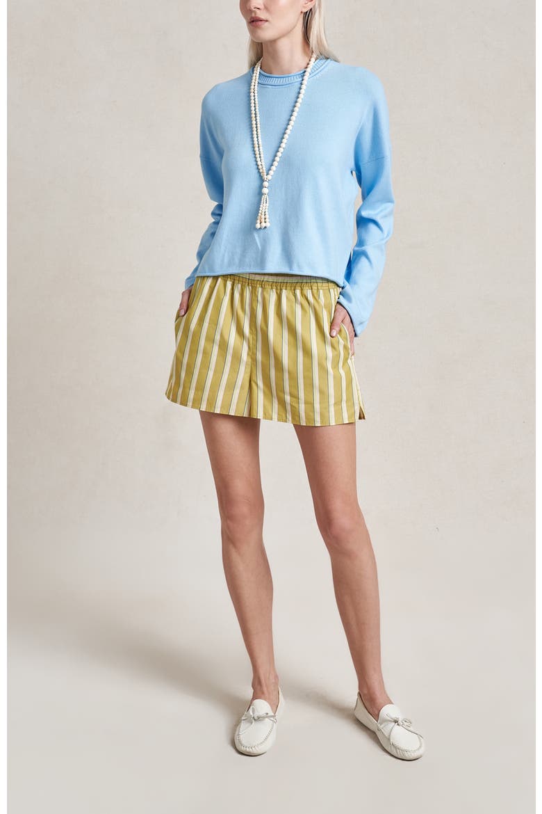 Cotton Dominick Sweater, Alternate, color, Light Blue