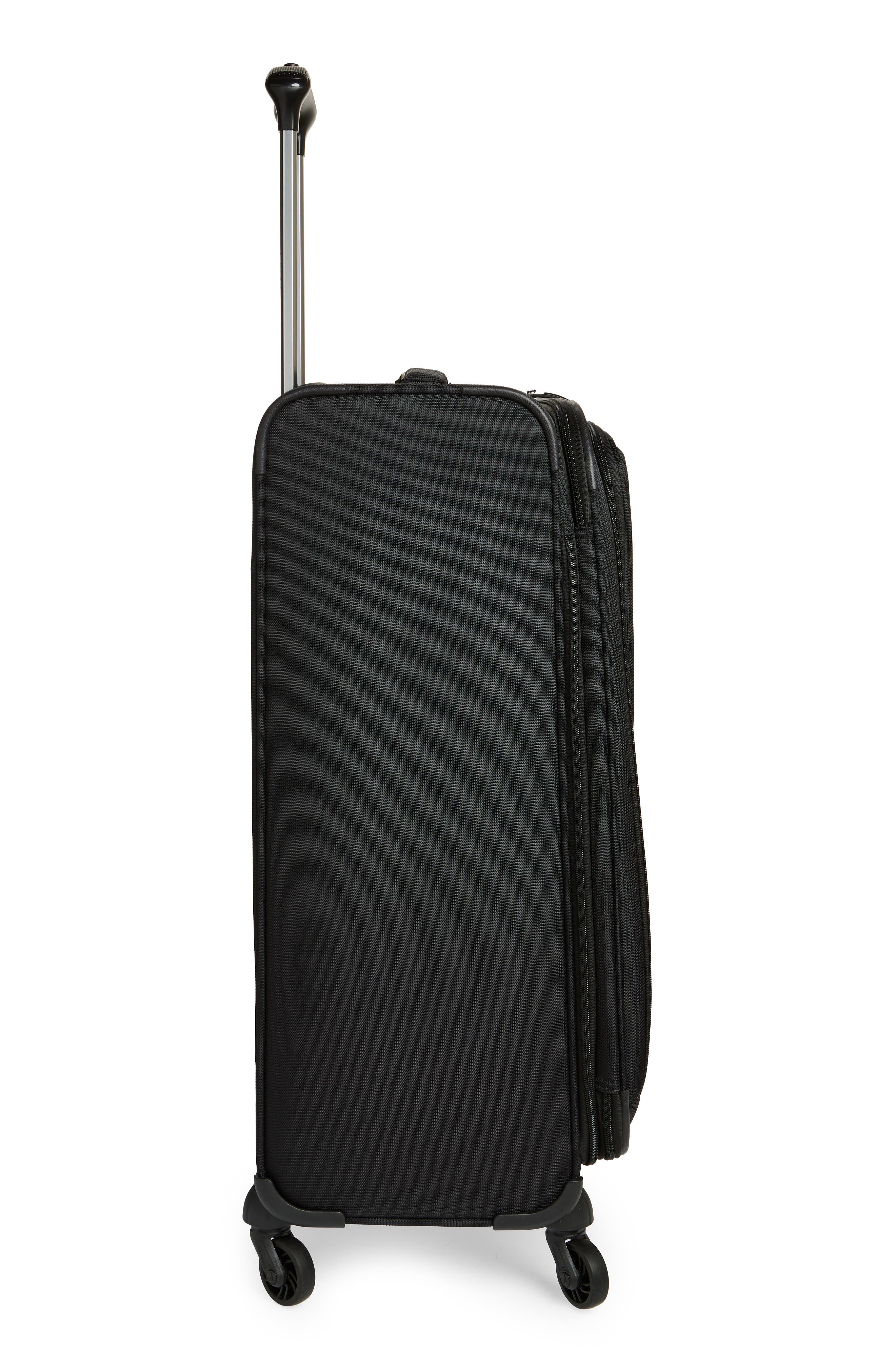TRAVELPRO Pilot Air<sup>™</sup> 2 25" Expandable Medium Checked Spinner Luggage, Alternate, color, Black