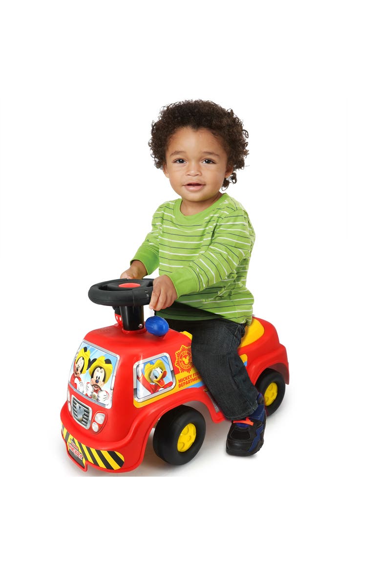 My First Mickey Fire Truck Rideon, Alternate, color, Multicolored