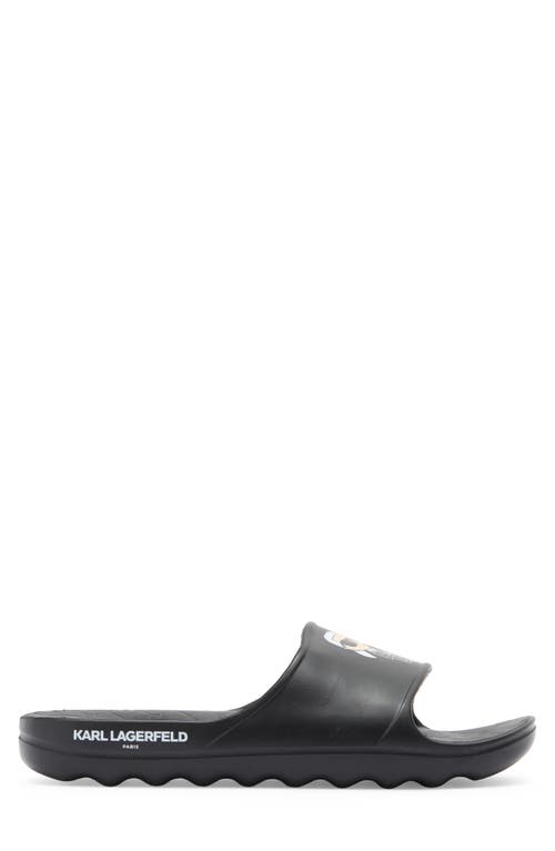 Karl Lagerfeld Paris Karl Body Pool Slide Sandal