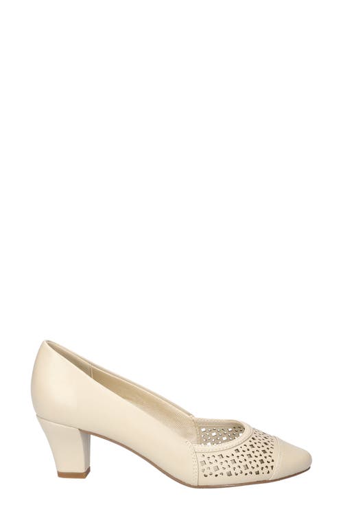 EASY STREET EASY STREET NEVA CAP TOE PUMP