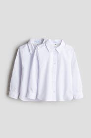 H&M 2-pack Easy-iron School Shirts