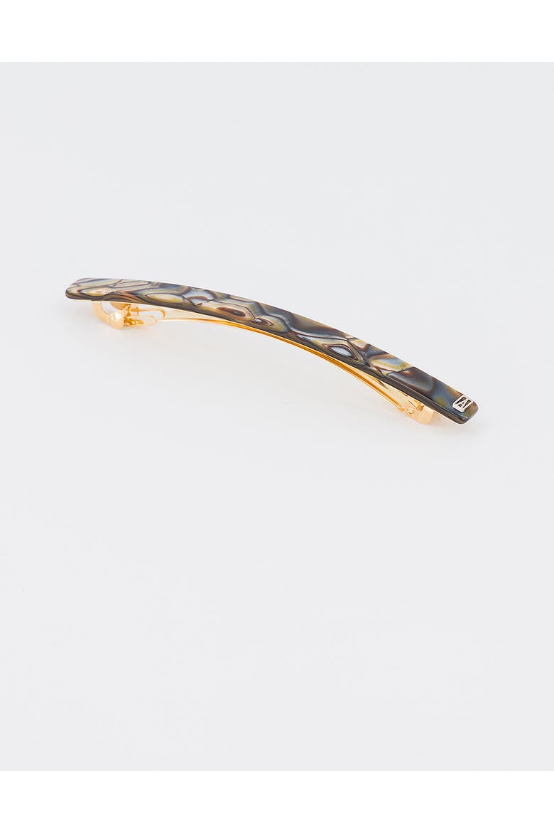 Tuileries Fin Acetate Barette, Alternate, color, Grey