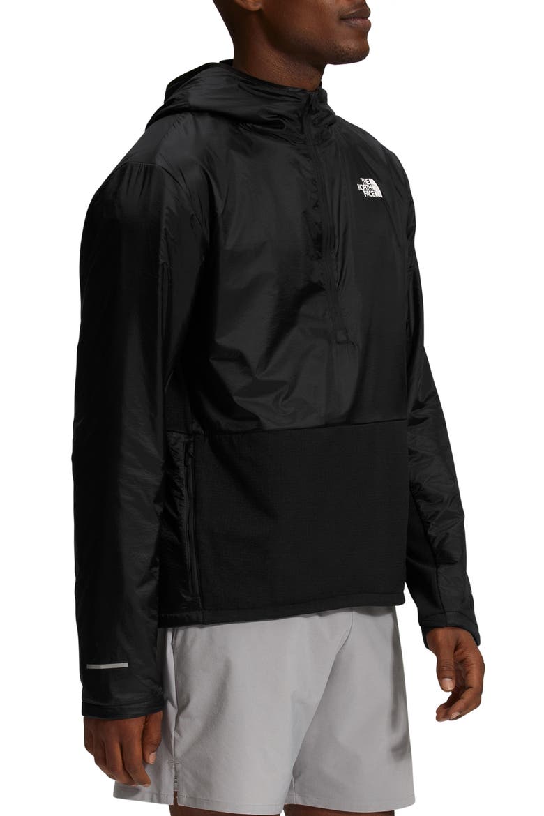 Winter Warm Half-Zip Pullover, Alternate, color, BLACK