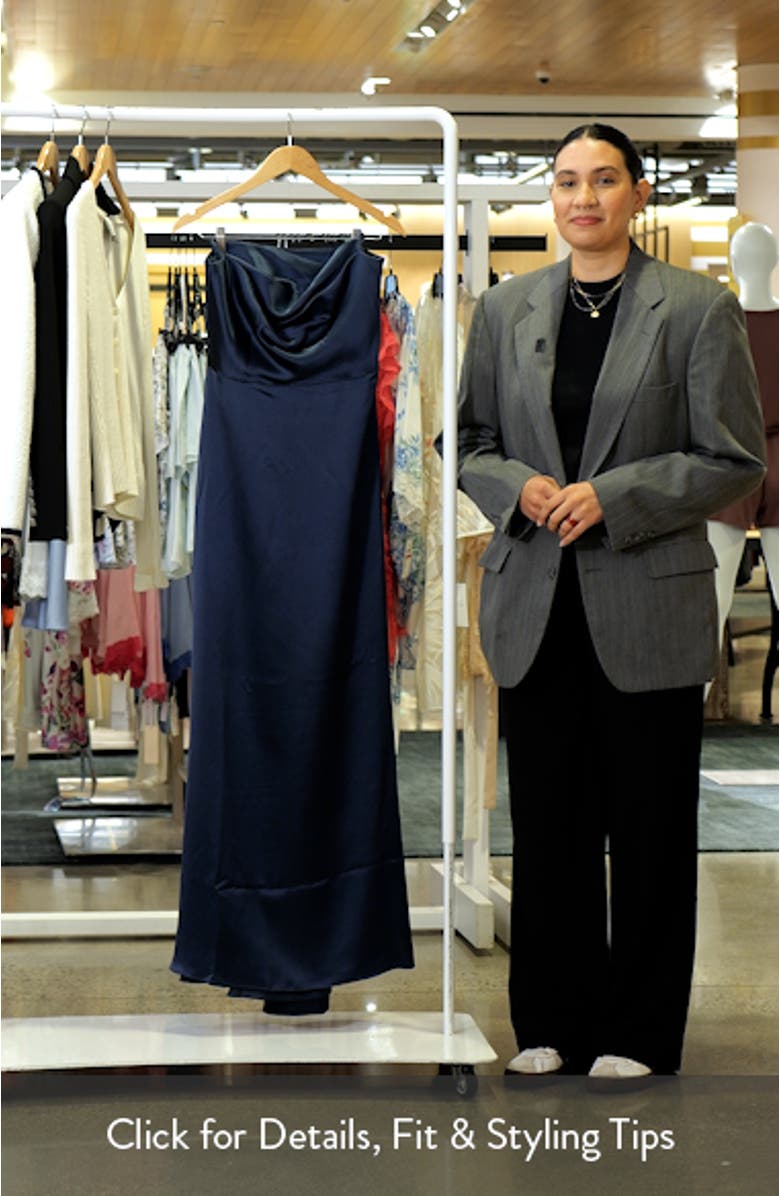 Jara Strapless Dress, sales video thumbnail