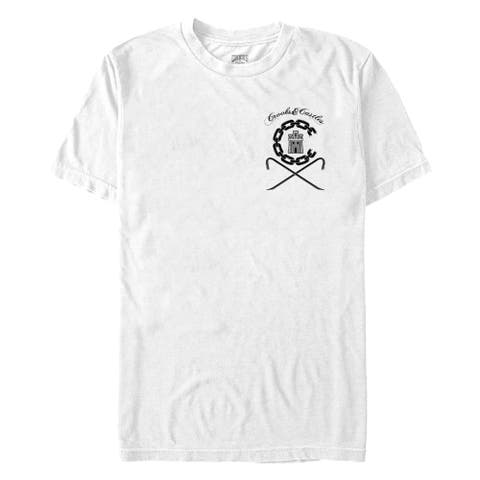 Men's Crooks & Castles Ancient Tower Badge  Graphic T-Shirt