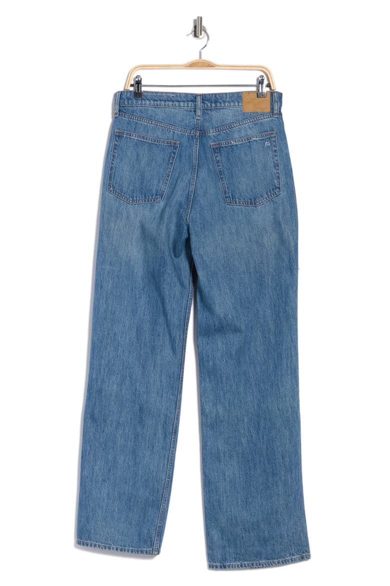 Shea High Waist Full Straight Leg Jeans, Alternate, color, EASTON