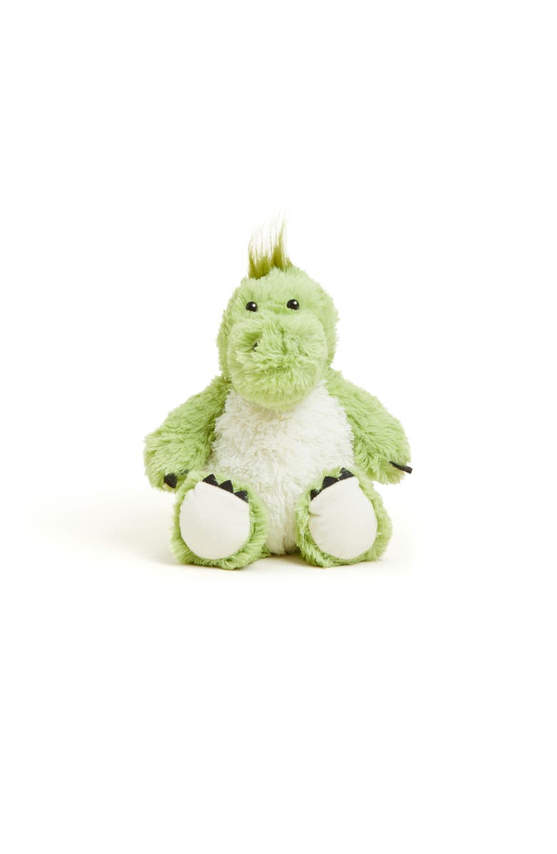 Warmies Dinosaur Plush Toy, Alternate, color, Bright Green