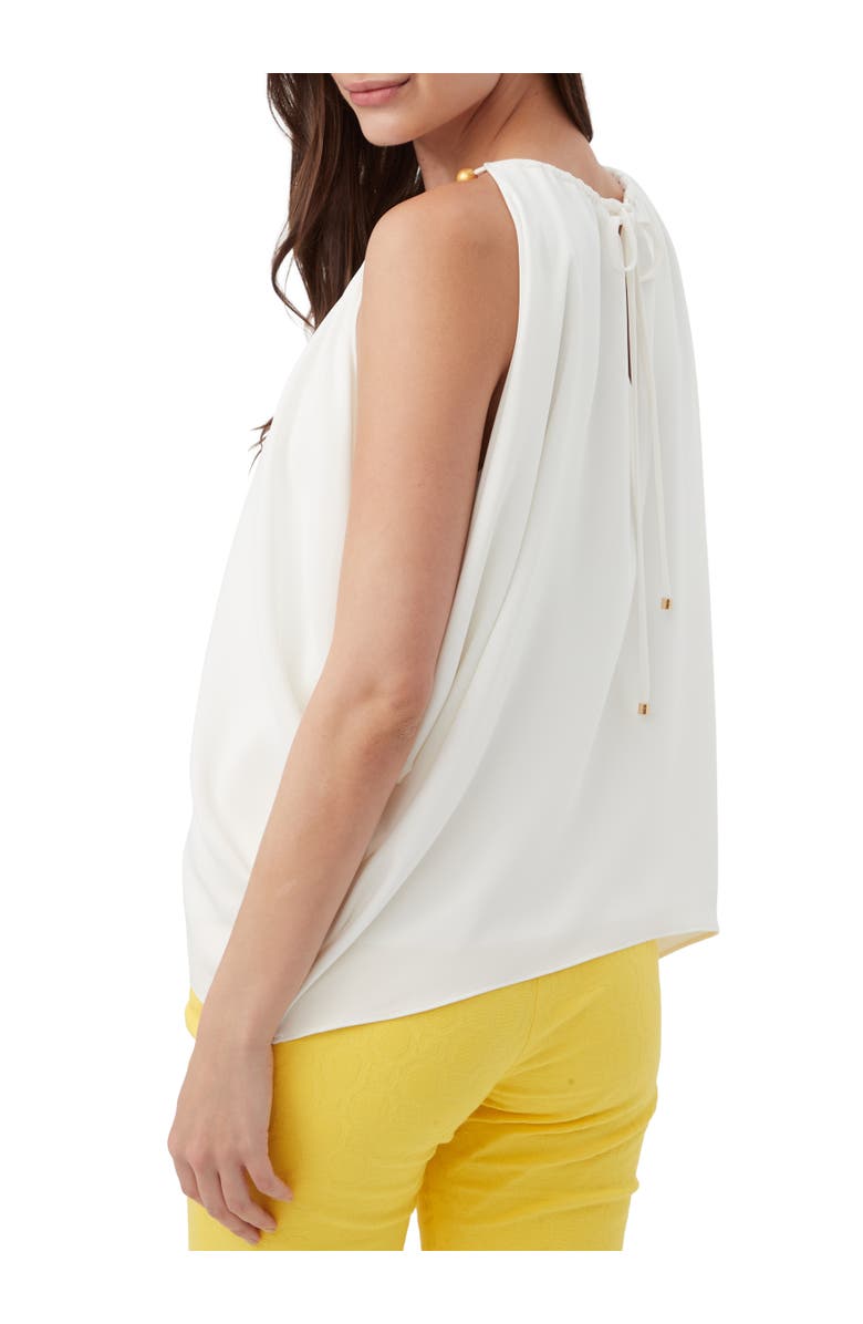 Trina Turk Amos Side Draped Top, Alternate, color, 