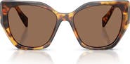 Prada 55mm Pillow Sunglasses