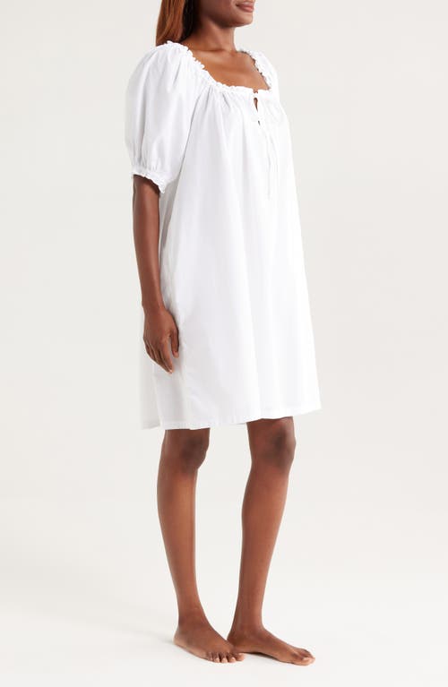 Nordstrom Tie Front Cotton Nightgown