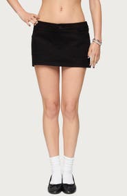 EDIKTED Hayes Twill Miniskort