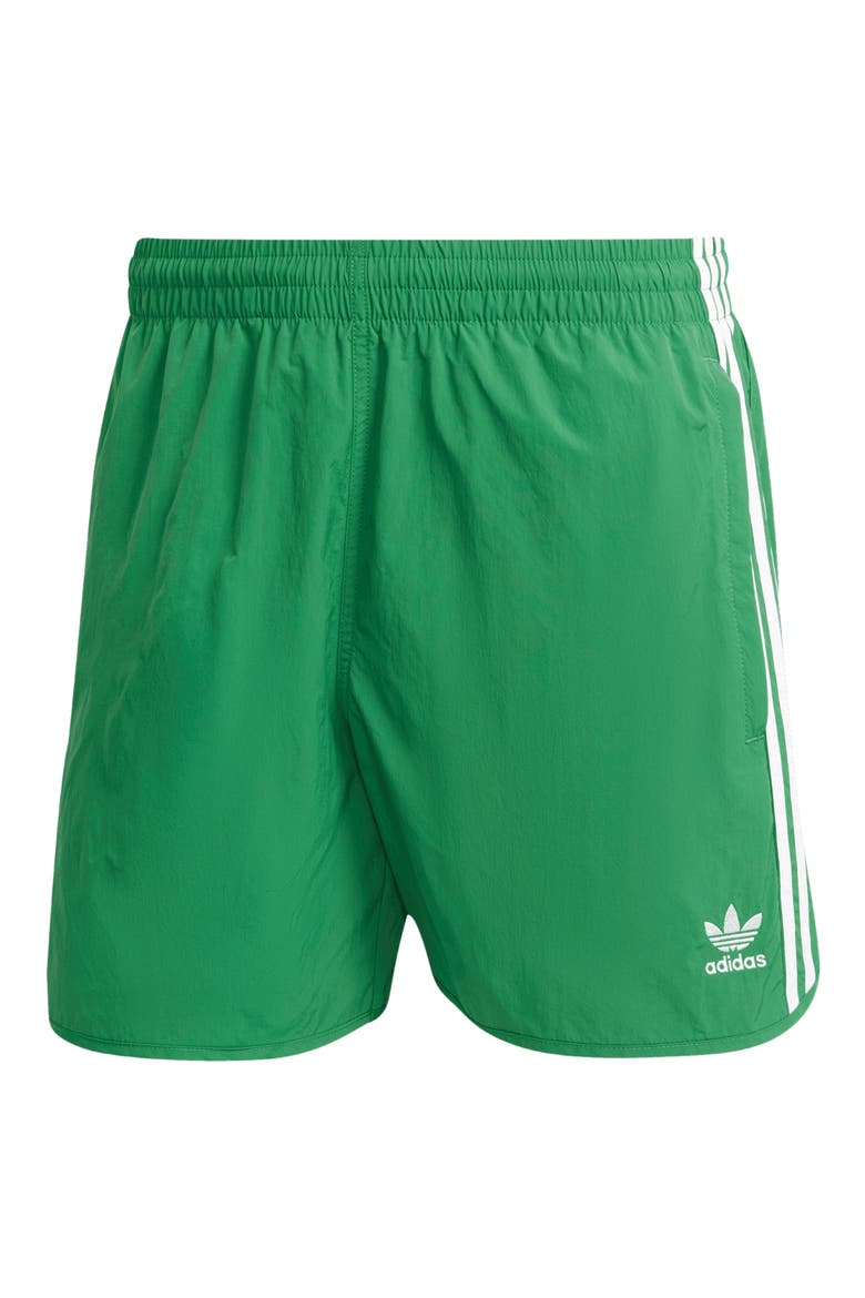 Adicolor Classics Recycled Nylon Sprinter Shorts, Alternate, color, GREEN