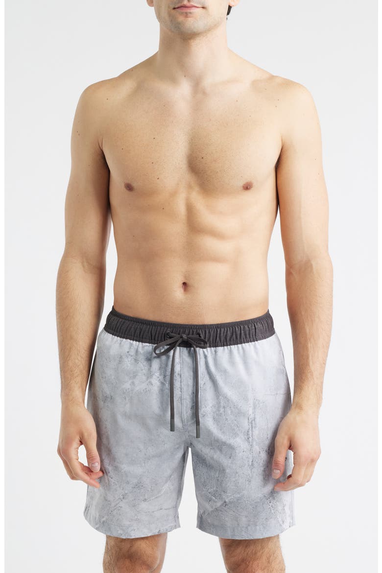 Lido Swim Trunks, Main, color, CARRARA GREY