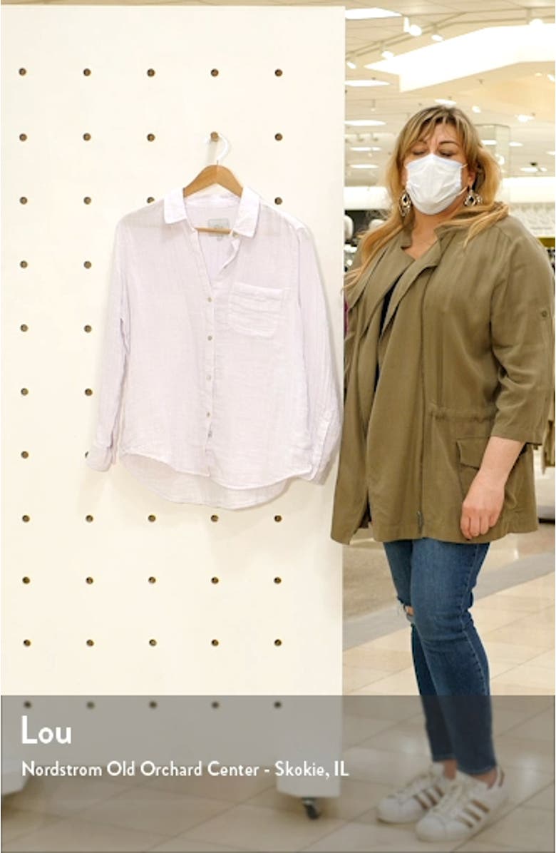 Ellis Cotton Gauze Button-Up Shirt, sales video thumbnail