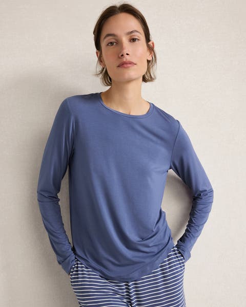 Calm & Cool Long Sleeve Crewneck Tee