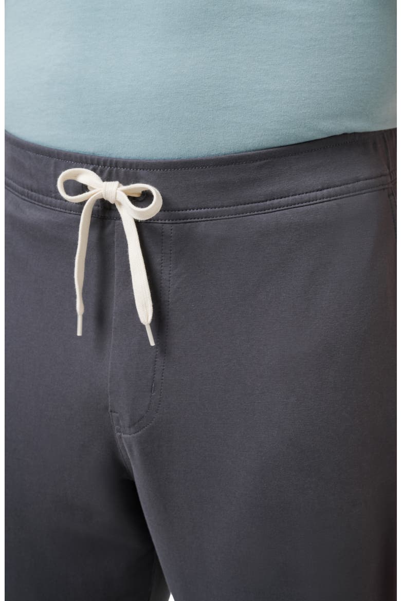 Stretchknit Drawstring Pants, Alternate, color, EBONY