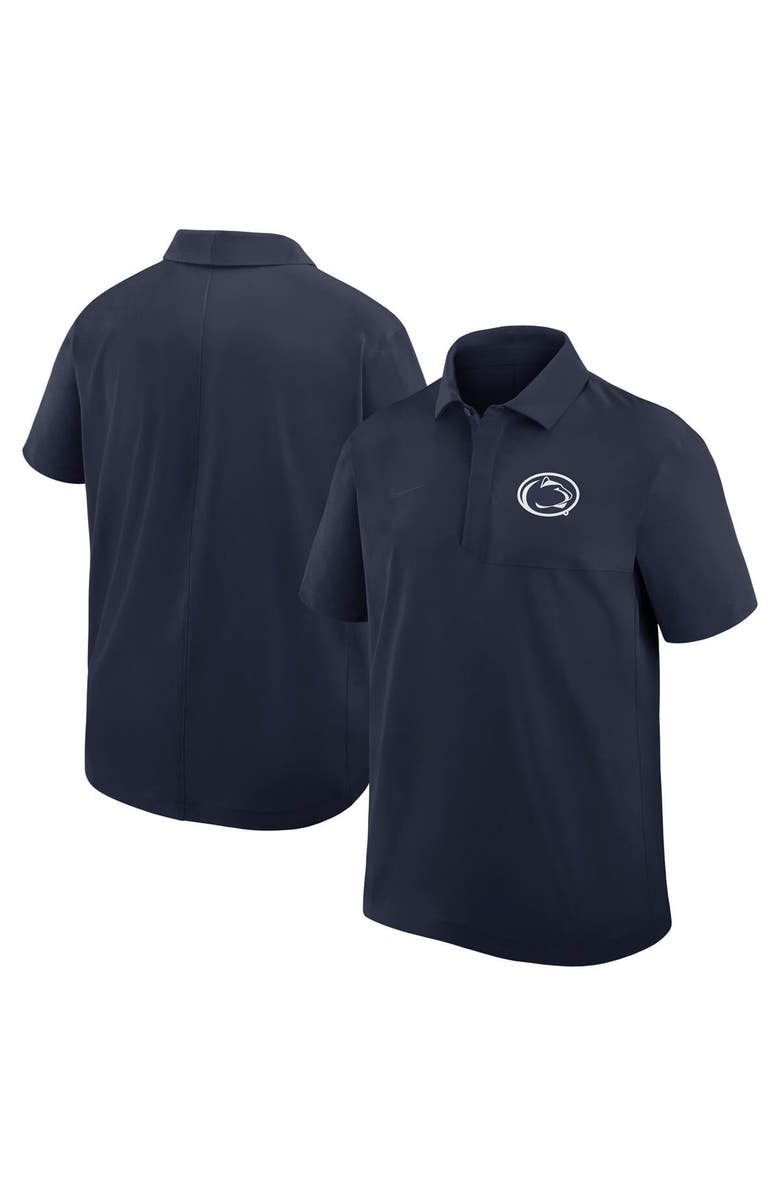 Nike Men's Nike Navy Penn State Nittany Lions 2025 Coaches Sideline Polo, Alternate, color, Navy