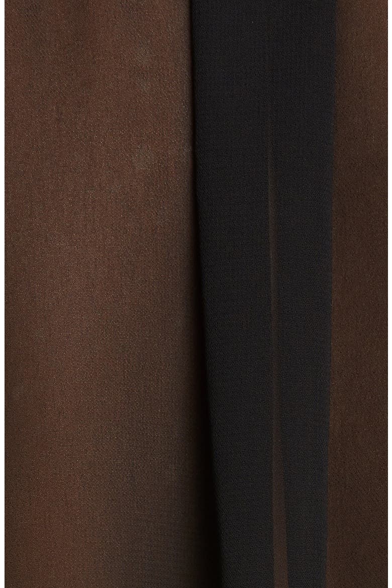Georgette Shirt, Alternate, color, BLACK