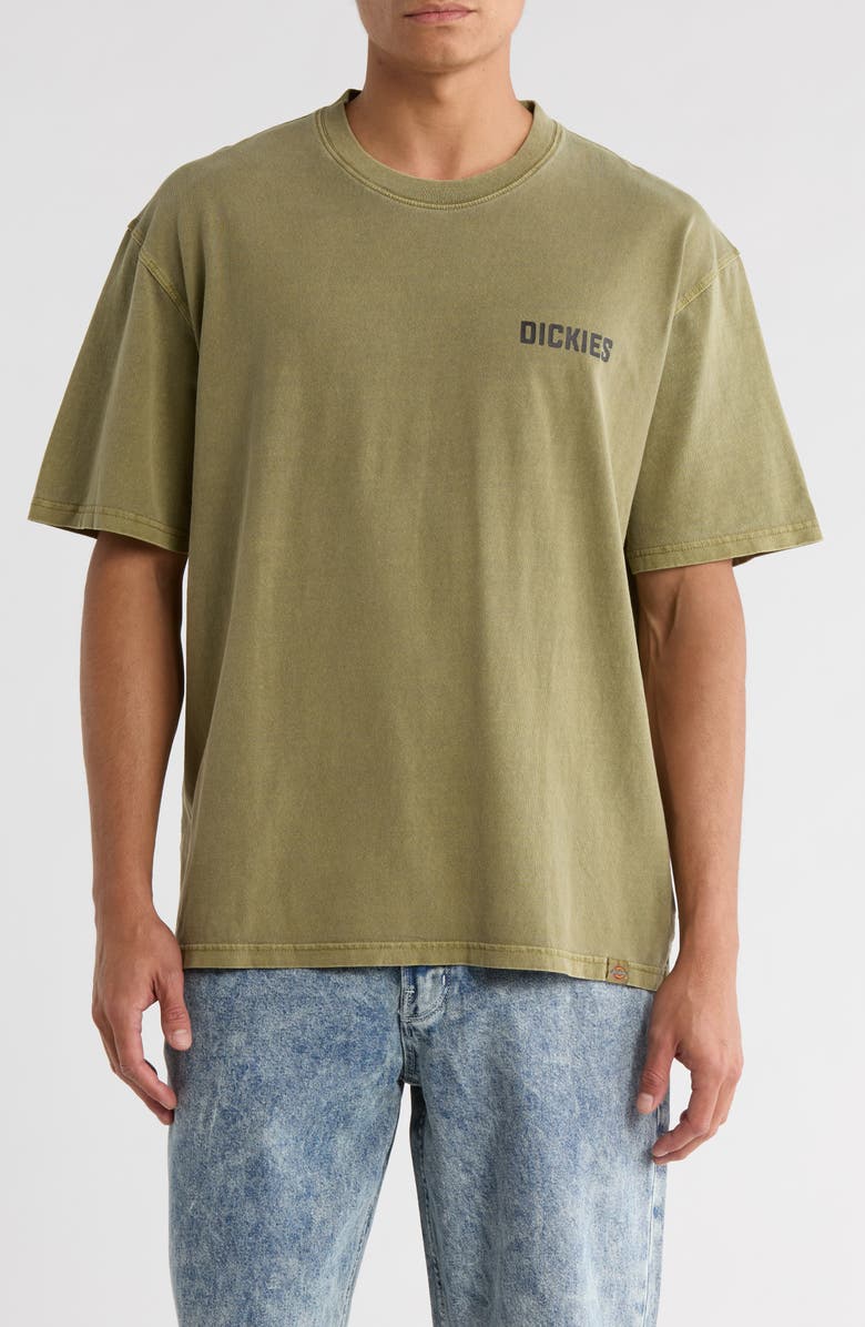 Dickies High Flying Workwear Cotton Graphic T-Shirt, Main, color,