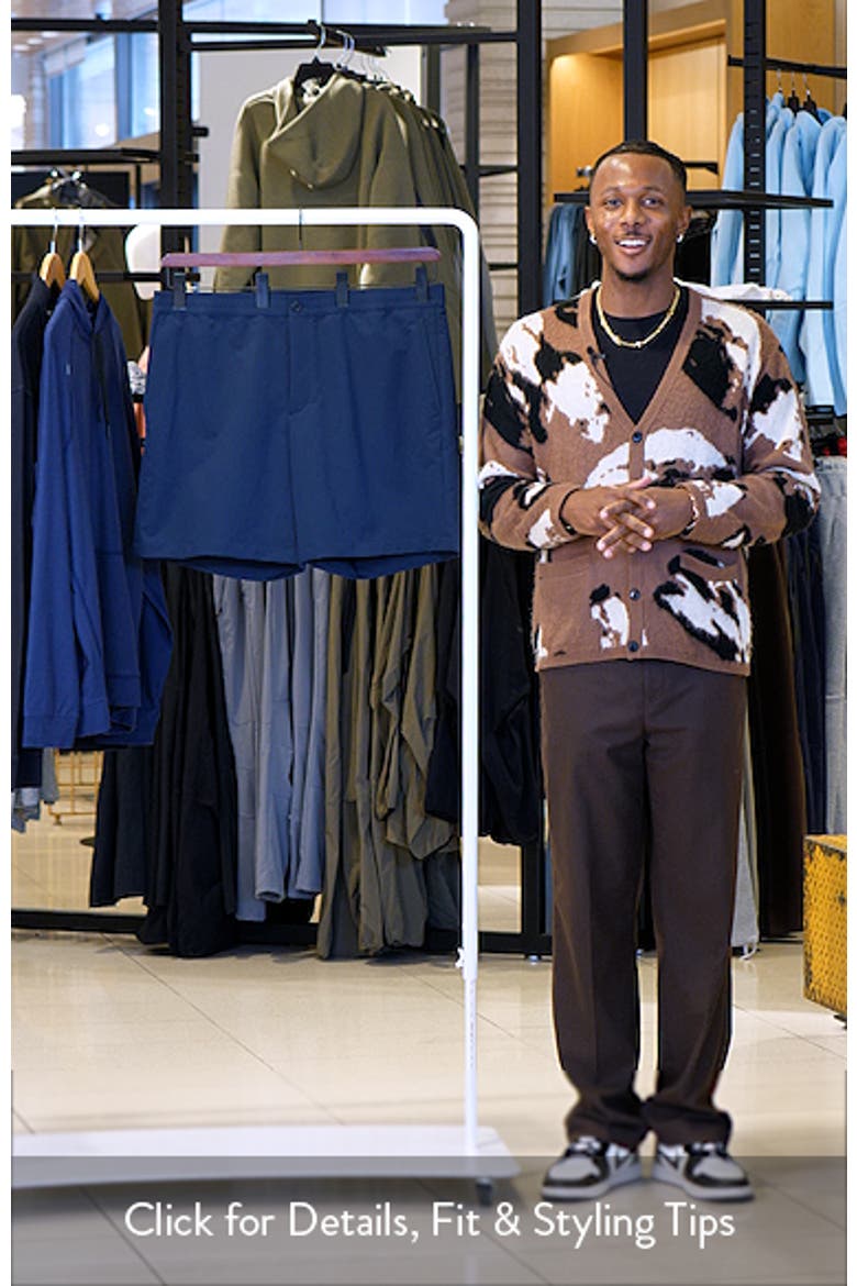 Larin Flat Front Drawstring Shorts video