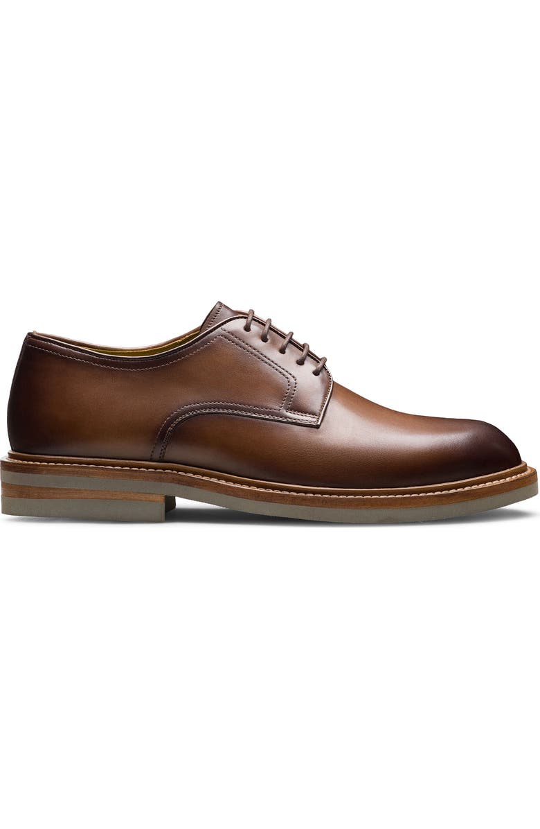Magnanni Marton Suede Derby, Alternate, color, Brown