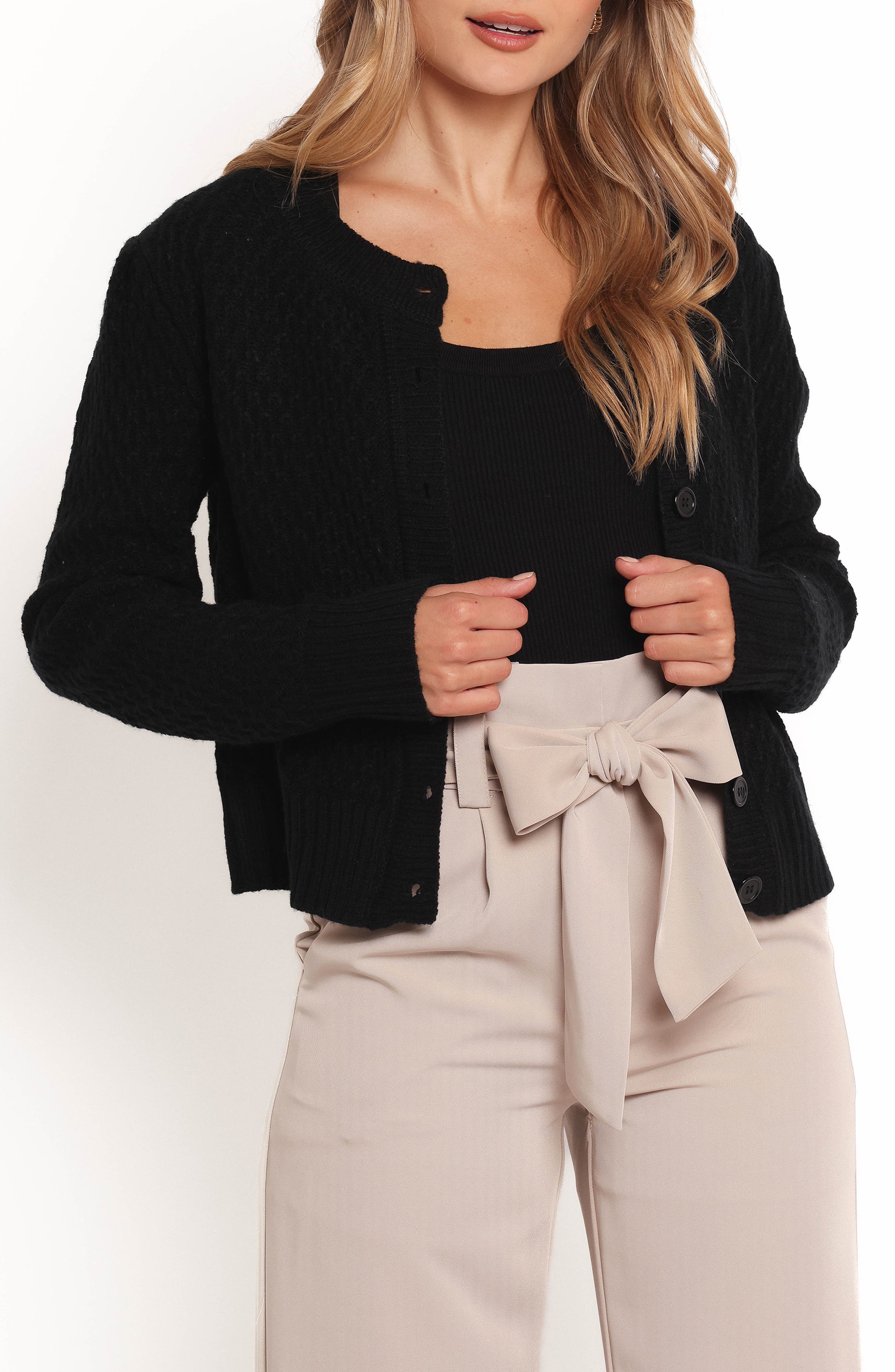 Petal & Pup Ozara Texture Cardigan