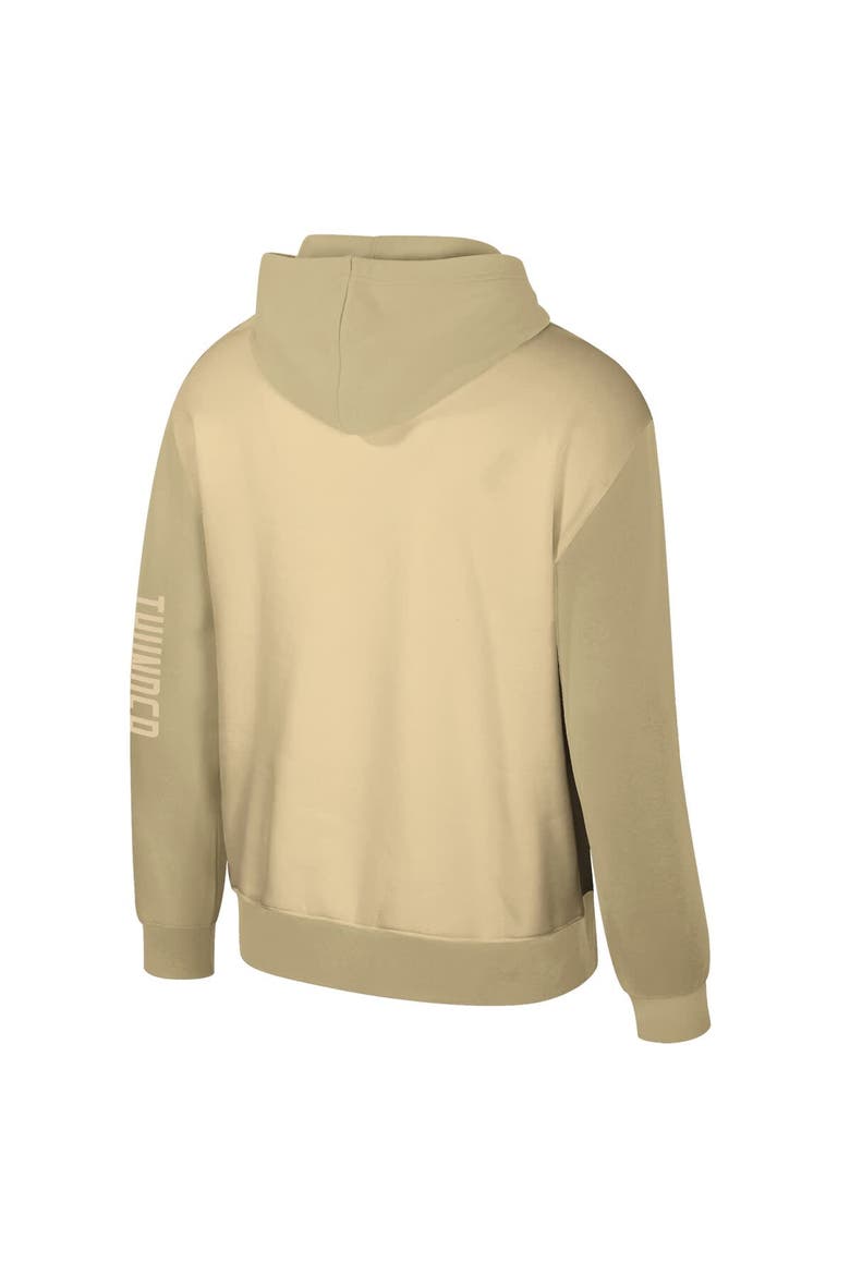 Unisex Stadium Essentials Khaki Oklahoma City Thunder Rafters Burst Hoodie, Alternate, color, Khaki