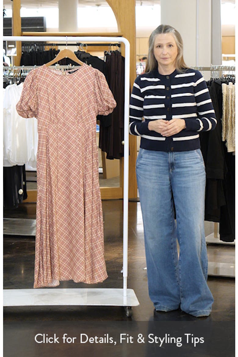 Quinn Puff Sleeve Midi Dress video