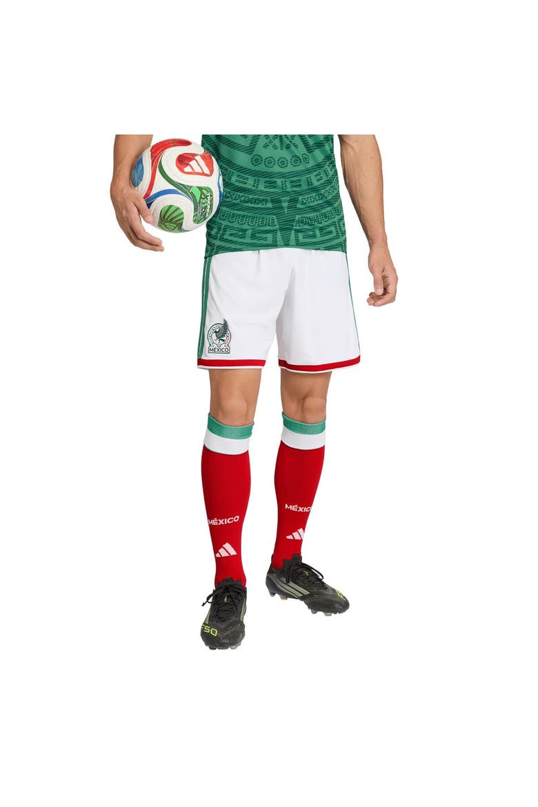 Men's adidas  White Mexico National Team FIFA x World Cup 2026  Replica Shorts, Main, color, White