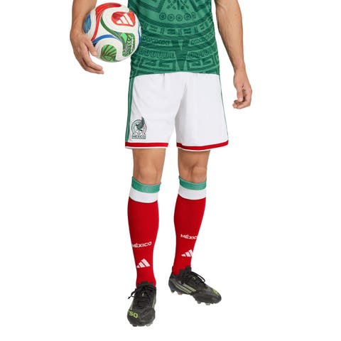 Men's adidas  White Mexico National Team FIFA x World Cup 2026  Replica Shorts