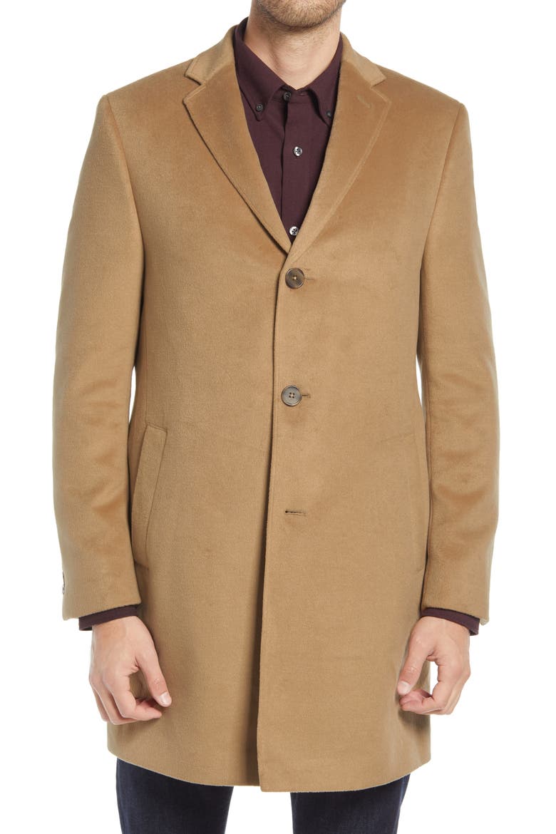 Single Breasted Coat, Alternate, color, CAMEL