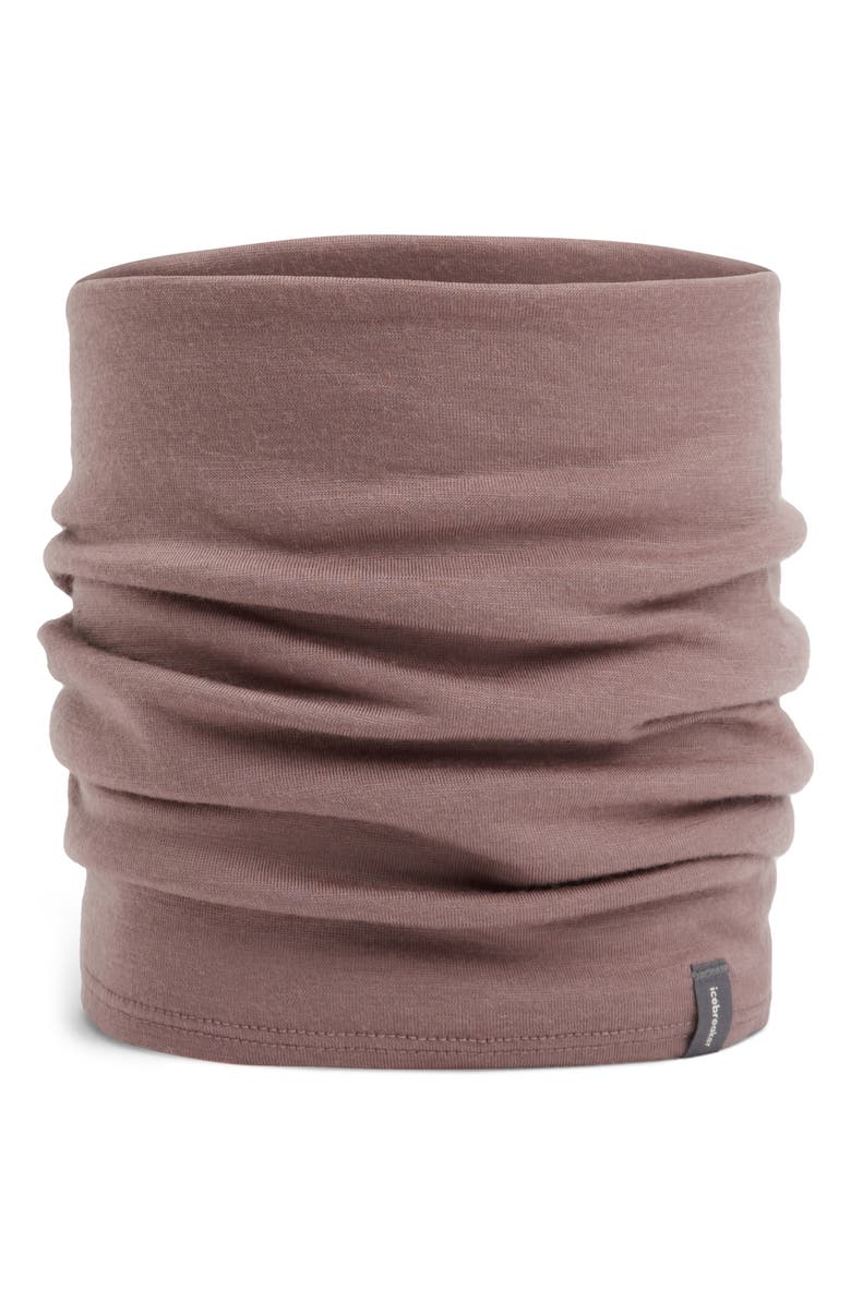 Icebreaker Oasis Flexi Chute Neck Gaiter, Main, color, Summit