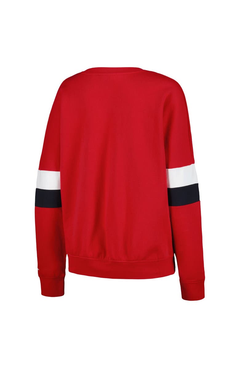 New Era Women's New Era Red St. Louis Cardinals Game Day Crew Pullover Sweatshirt, Alternate, color, Red