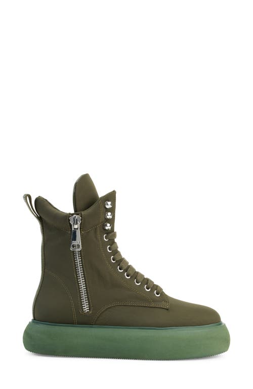 Dkny Aken Sneaker Boot In Green