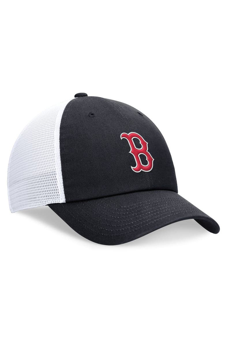 Men's Nike Navy Boston Red Sox Club Trucker Adjustable Hat, Alternate, color, Navy