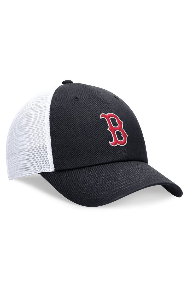 Nike Men's Nike Navy Boston Red Sox Club Trucker Adjustable Hat, Alternate, color, Navy