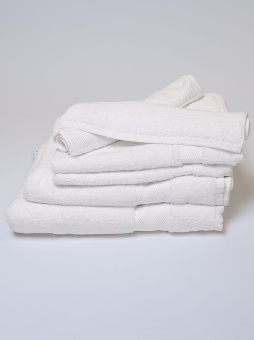 Terra Thread Organic Cotton Towel Set Of 6 In White