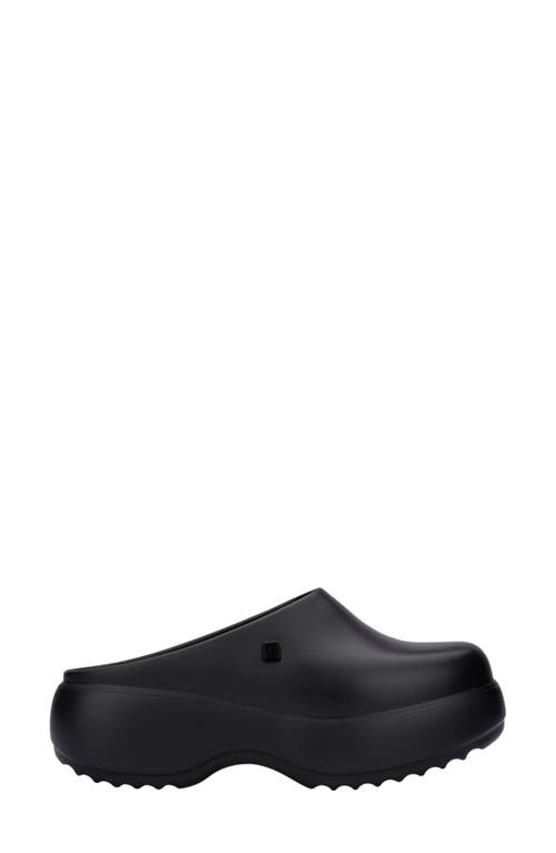 Shop Melissa Free Platform Clog In Black