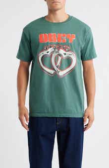 Obey Cuffs Graphic T-Shirt