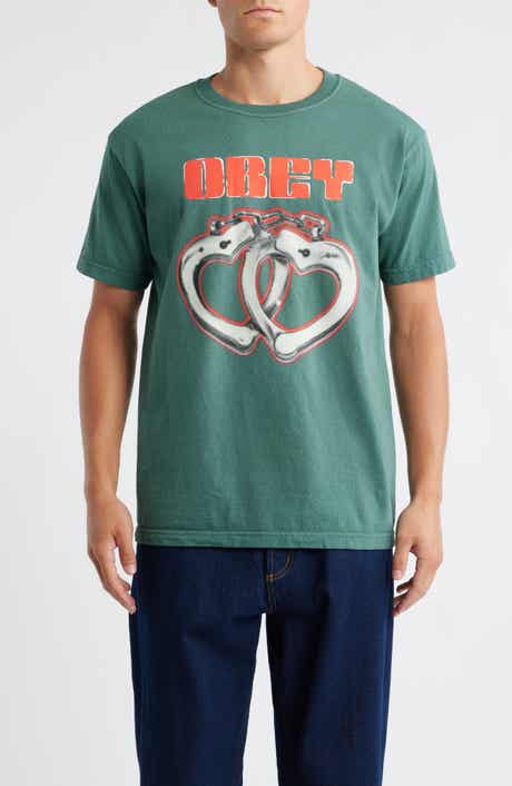 Obey Cuffs Graphic T-Shirt