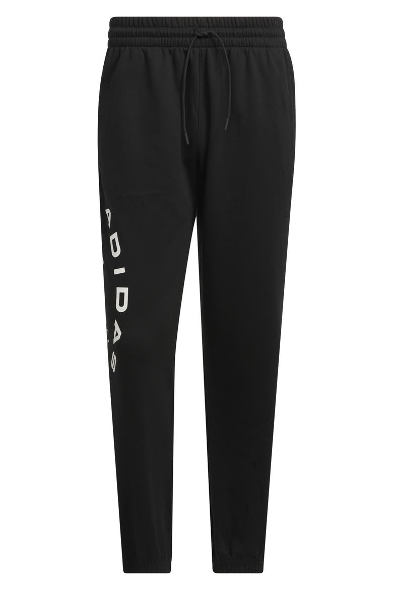 Select Fleece Basketball Pants, Alternate, color, BLACK/ CLOUD WHITE